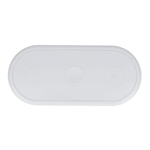 3-in-1 15W Drahtloses Ladegerät für Handys, Apple Watch und AirPods. Weiss | ohne Werbeanbringung | Nicht verfügbar | Nicht verfügbar