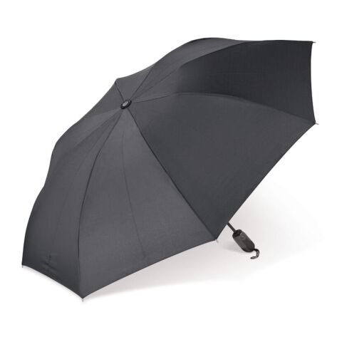 Luxuriöser 23” Wende-Regenschirm mit automatischer Öffnung und Schließung Schwarz