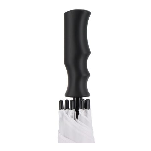 Bosco 190T Polyester 23" Stockschirm Auto offen Weiss