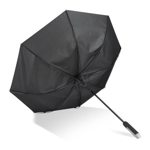 Emerantia 190T Pongee 23" Stockschirm Auto offen Schwarz | ohne Werbeanbringung | Nicht verfügbar | Nicht verfügbar