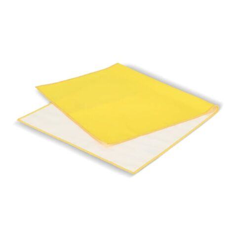 R-PET-Schnelltrocknungshandtuch 40 × 80 cm mit Beutel, Sublimationsdruck. Gelb | ohne Werbeanbringung | Nicht verfügbar | Nicht verfügbar