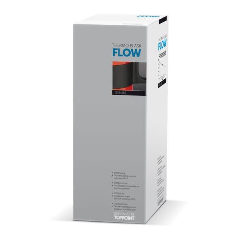 Isolierflasche mit Becher 500ml Rot Weiß
