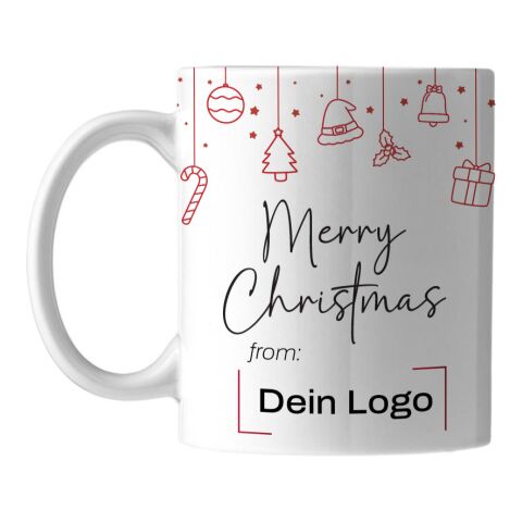 *Christmas* Sublimationstasse Weiß | Merry Christmas | Sublimation