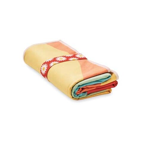 Strandhandtuch mit Elastikband 50 x 100 cm | ohne Werbeanbringung | ohne Werbeanbringung