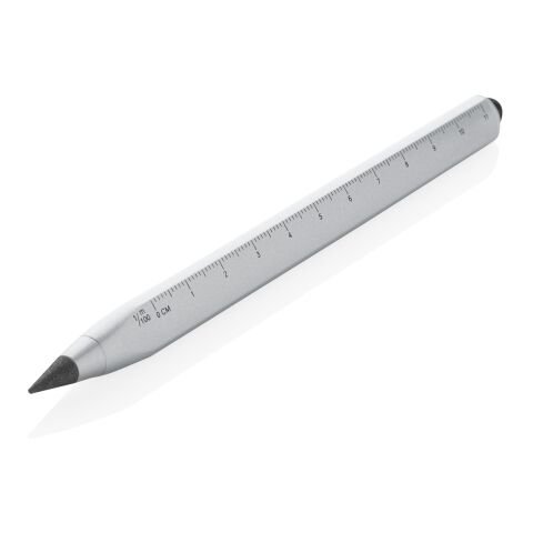 Eon Infinity Multitasking Stift aus RCS recycelt. Aluminium silber | ohne Werbeanbringung | Nicht verfügbar | Nicht verfügbar