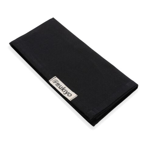 Ukiyo Aware™ 180gr rCotton 4-tlg. Servietten-Set schwarz | ohne Werbeanbringung | Nicht verfügbar | Nicht verfügbar | Nicht verfügbar
