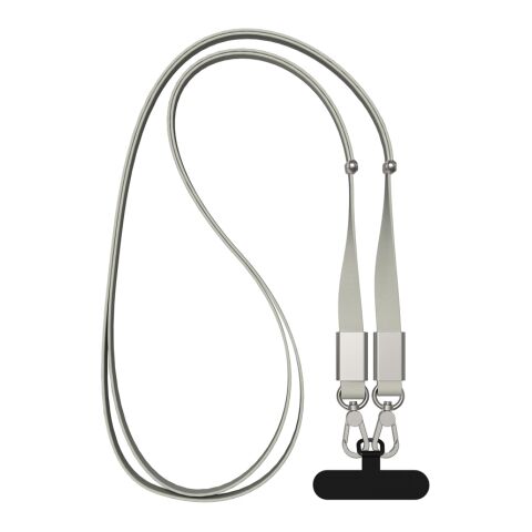 Nivo Crossbody-Handyband aus RCS recyceltem PET grau | ohne Werbeanbringung | Nicht verfügbar | Nicht verfügbar