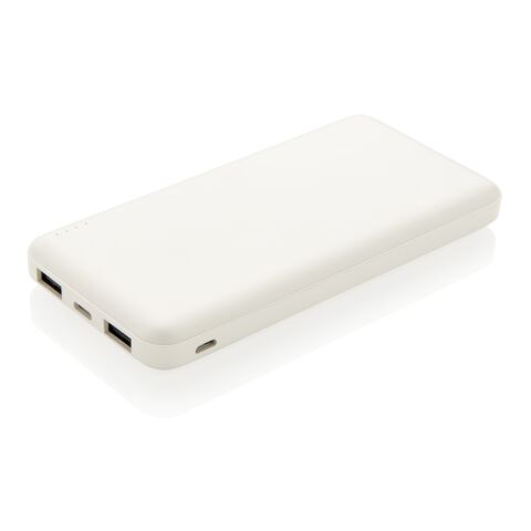 High Density 10.000 mAh Pocket Powerbank weiß | ohne Werbeanbringung | Nicht verfügbar | Nicht verfügbar