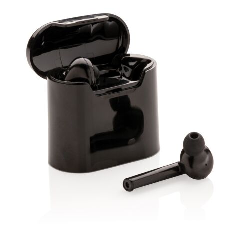 Liberty kabellose Kopfhörer in Ladebox schwarz | ohne Werbeanbringung | Nicht verfügbar | Nicht verfügbar