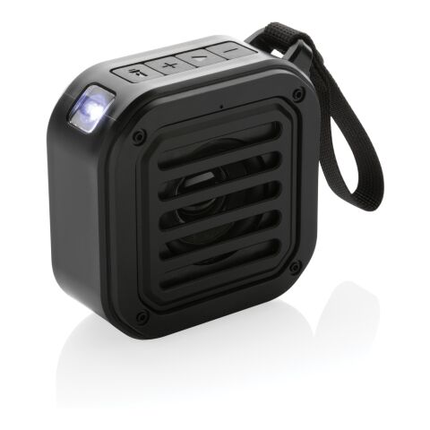 3W kabelloser Sunwave Solar-Lautsprecher aus RCS Kunststoff schwarz | ohne Werbeanbringung | Nicht verfügbar | Nicht verfügbar