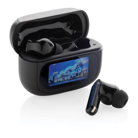 Airtune ANC-Ohrhörer aus RCS rec. ABS mit Touch-Screen schwarz | ohne Werbeanbringung | Nicht verfügbar | Nicht verfügbar