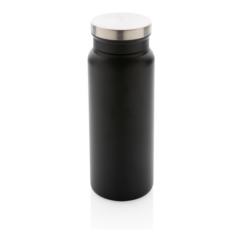 RCS recycelte Stainless Steel Vakuumflasche 600ml schwarz-schwarz | ohne Werbeanbringung | Nicht verfügbar | Nicht verfügbar