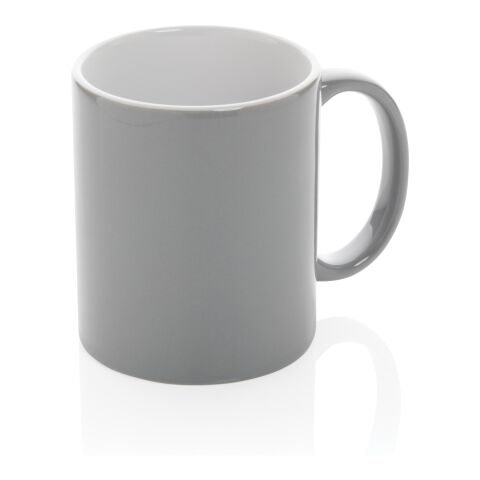 Basic Keramiktasse grau | ohne Werbeanbringung | Nicht verfügbar | Nicht verfügbar