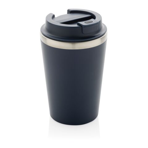 Java 350ml doppelwandiger Becher aus RCS recyceltem PP französisch blau | ohne Werbeanbringung | Nicht verfügbar | Nicht verfügbar
