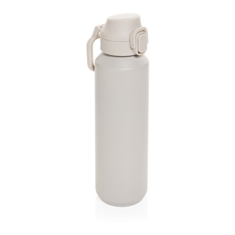 Via RCS Re-Steel Sportflasche mit Verschluss, 600ml beige | ohne Werbeanbringung | Nicht verfügbar | Nicht verfügbar