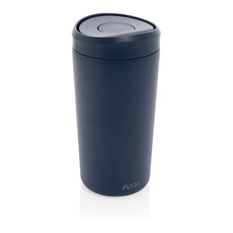 Avira Alix Klickbecher aus RCS rec. Stahl 400ml navy blau | ohne Werbeanbringung | Nicht verfügbar | Nicht verfügbar