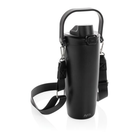 Avira Ayala Crossbody Duosip Becher aus RCS rec. Stahl schwarz | ohne Werbeanbringung | Nicht verfügbar | Nicht verfügbar