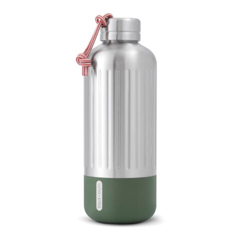 Black+Blum Explorer isolierte Wasserflasche groß, 850ml Olivgrün | ohne Werbeanbringung | Nicht verfügbar | Nicht verfügbar