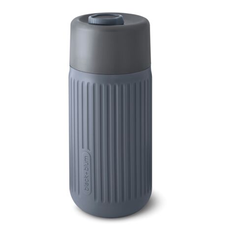 Black+Blum Glas-Reisebecher 340ml grau | ohne Werbeanbringung | Nicht verfügbar | Nicht verfügbar