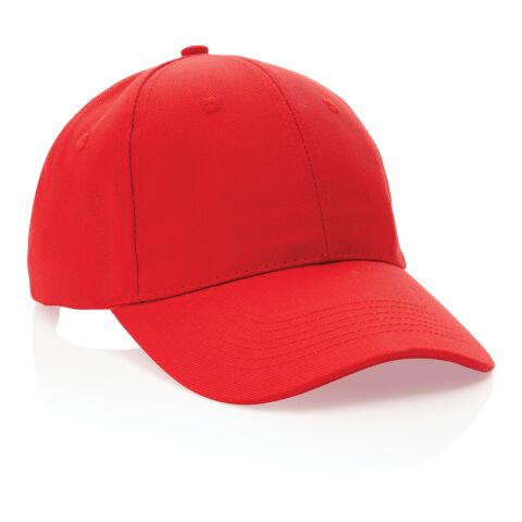 Impact 6 Panel Kappe aus 280gr rCotton mit AWARE™ Tracer rot | ohne Werbeanbringung | Nicht verfügbar | Nicht verfügbar | Nicht verfügbar