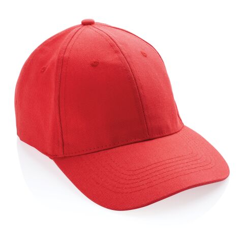 Impact 6 Panel Kappe aus 280gr rCotton mit AWARE™ Tracer Sattes Rot | ohne Werbeanbringung | Nicht verfügbar | Nicht verfügbar | Nicht verfügbar