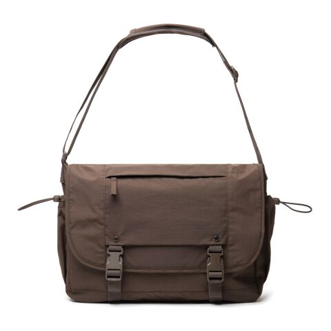 KENTO URBAN 15,6" Messenger aus RCS recyceltem Nylon braun | ohne Werbeanbringung | Nicht verfügbar | Nicht verfügbar | Nicht verfügbar
