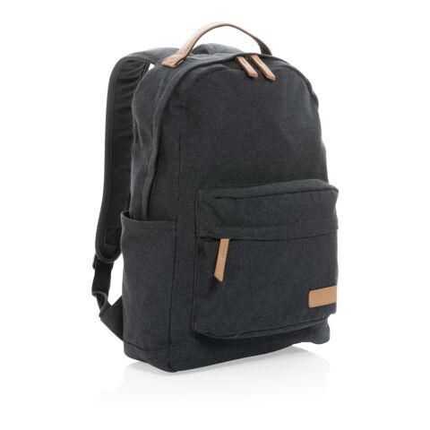 Impact AWARE™ 16 oz. rCanvas Rucksack schwarz | ohne Werbeanbringung | Nicht verfügbar | Nicht verfügbar | Nicht verfügbar