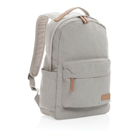 Impact AWARE™ 16 oz. rCanvas Rucksack grau | ohne Werbeanbringung | Nicht verfügbar | Nicht verfügbar | Nicht verfügbar