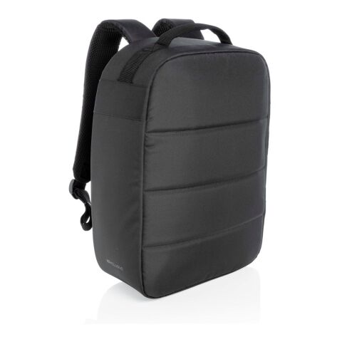 Impact AWARE™ RPET Anti-Diebstahl 15,6&quot; Laptop-Rucksack schwarz | ohne Werbeanbringung | Nicht verfügbar | Nicht verfügbar