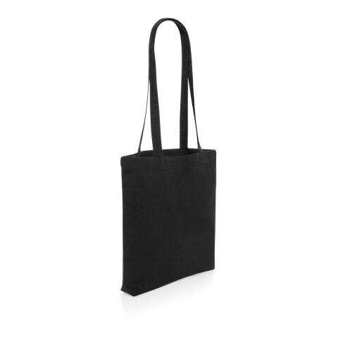 Impact Aware™ recycelte Baumwolltasche schwarz | ohne Werbeanbringung | Nicht verfügbar | Nicht verfügbar | Nicht verfügbar