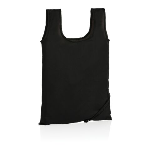 Impact AWARE™ RPET 190T faltbarer Shopper schwarz | ohne Werbeanbringung | Nicht verfügbar | Nicht verfügbar | Nicht verfügbar