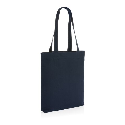 Impact Aware™ 285g/m² ungefärbte rCanvas-Tragetasche marineblau | ohne Werbeanbringung | Nicht verfügbar | Nicht verfügbar | Nicht verfügbar