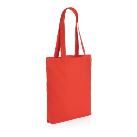 Impact Aware™ 285g/m² Tragetasche aus recyceltem Canvas Sattes Rot | ohne Werbeanbringung | Nicht verfügbar | Nicht verfügbar | Nicht verfügbar