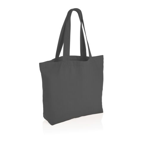 Impact Aware™ 240g/m² rcCanvas Shopper + Tasche, ungefärbt grau | ohne Werbeanbringung | Nicht verfügbar | Nicht verfügbar | Nicht verfügbar
