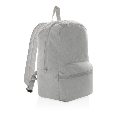 Impact Aware™ 285g/m² Recycled Canvas-Rucksack, ungefärbt grau | ohne Werbeanbringung | Nicht verfügbar | Nicht verfügbar | Nicht verfügbar