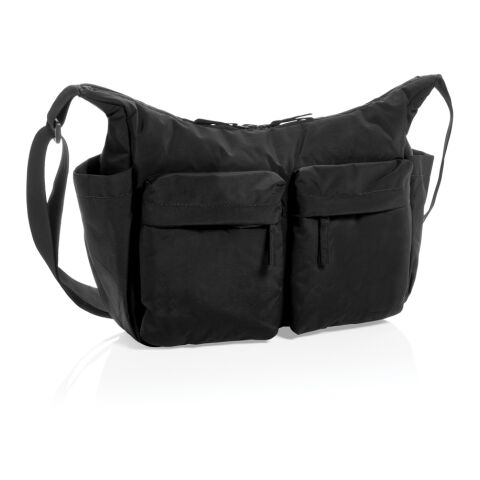 KENTO URBAN gepolsterte Crossover-Tasche aus RCS rec. Nylon schwarz