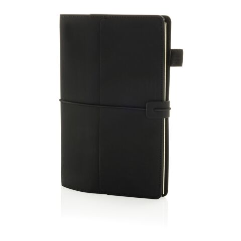Daily Notes Binder 3-in-1 PU-Notizbuch zum Nachfüllen schwarz | ohne Werbeanbringung | Nicht verfügbar | Nicht verfügbar