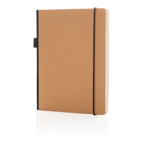 A5 FSC® Deluxe Hardcover Notizbuch braun | ohne Werbeanbringung | Nicht verfügbar | Nicht verfügbar
