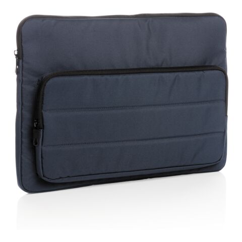 Impact AWARE™ RPET 15,6" Laptop-Sleeve marineblau | ohne Werbeanbringung | Nicht verfügbar | Nicht verfügbar
