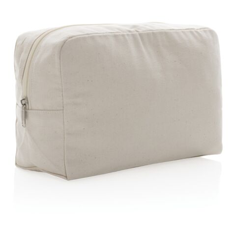 Impact Aware™ 285g/m² Kosmetiktasche aus ungefärbtem Canvas weiß | ohne Werbeanbringung | Nicht verfügbar | Nicht verfügbar | Nicht verfügbar