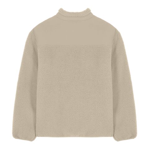 POD Stanley&amp;Stella - Brooker Unisex-Sherpa-Jacke beige | 3XL | Nicht verfügbar | DTF Linke Brust | Nicht verfügbar