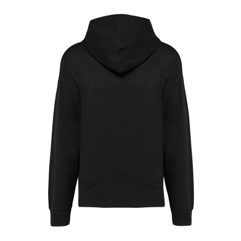 Vegan Unisex Oversized Hoodie schwarz | S