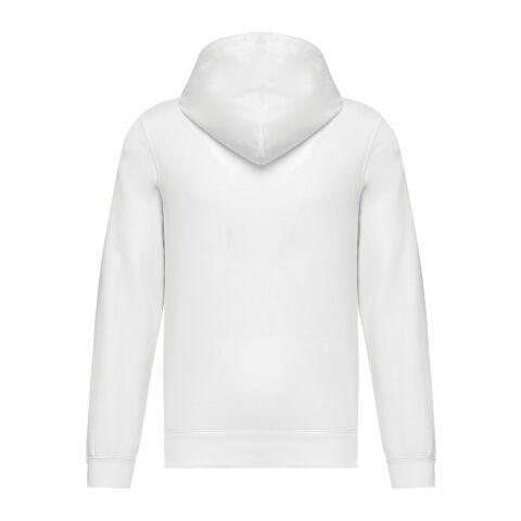 Recycled Vegan Unisex Hoodie weiß | S | ohne Werbeanbringung