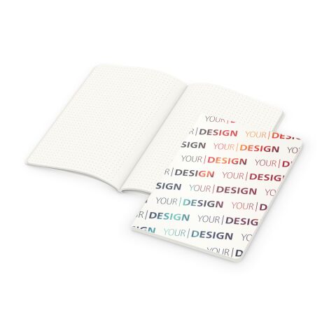 Notizbuch Copy-Book RECYCLING Naturkarton-Softcover individuell bedruckt 4C-Quality | Punktraster