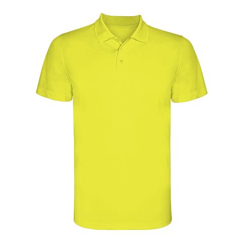 Monzha Sport Poloshirt für Herren Standard | Fluor Yellow | roly-2XL | ohne Werbeanbringung | Nicht verfügbar | Nicht verfügbar | Nicht verfügbar
