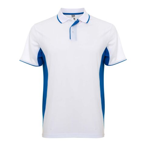 Montmelo Sport Poloshirt Unisex Standard | weiss-royalblau | M | ohne Werbeanbringung | Nicht verfügbar | Nicht verfügbar | Nicht verfügbar
