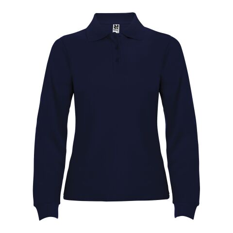 Estrella Langarm Poloshirt für Damen Standard | Navy Blue | roly-XL | ohne Werbeanbringung | Nicht verfügbar | Nicht verfügbar | Nicht verfügbar