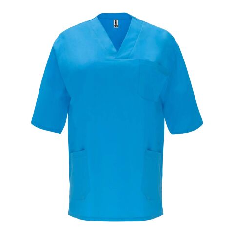 Panacea Kurzärmeliges Arbeitshemd, 160 g/m2, unisex  Standard | donau-blau | M | ohne Werbeanbringung | Nicht verfügbar | Nicht verfügbar | Nicht verfügbar