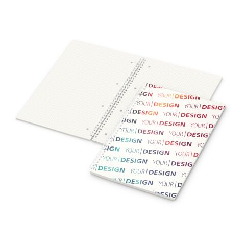 Spiralblock Collegeblock Wire-O RECYCLING Seiten kariert Deckblatt individuell DIN A4 | ohne Werbeanbringung | 50.0