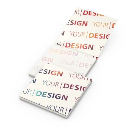 Haftnotizblock Cover Karton RECYCLING Format mittel Naturkarton-Umschlag 72 × 72 mm | ohne Werbeanbringung | ohne Werbeanbringung | ohne Werbeanbringung